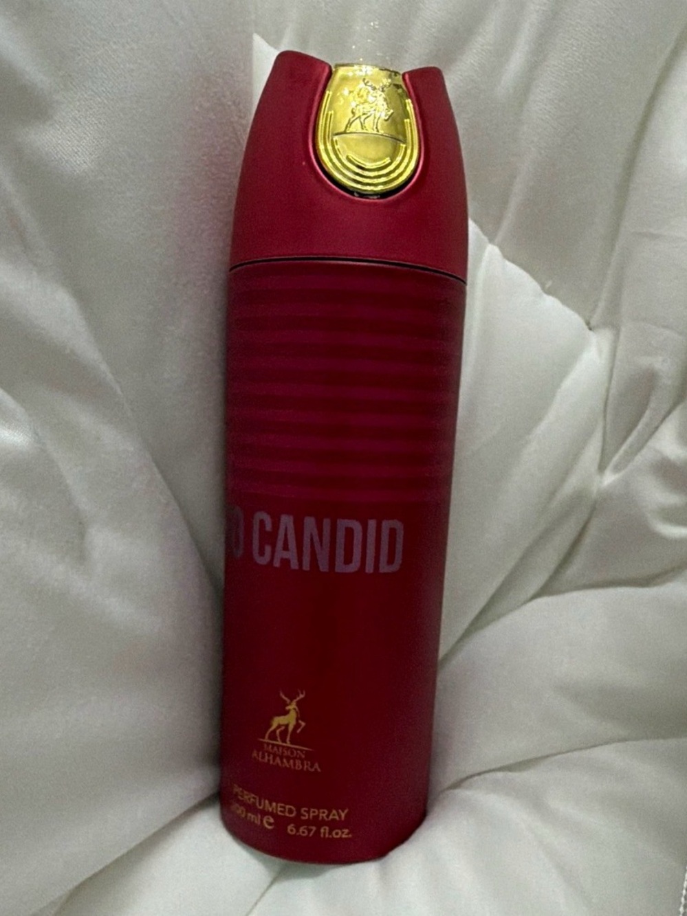 Candid Red Perfumed Spray by Alhambra